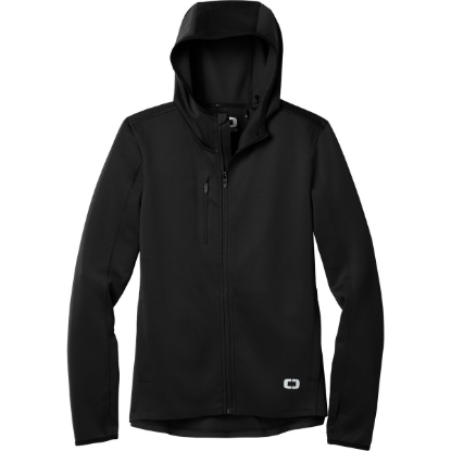 Custom OGIO Stealth Full-Zip Jacket. Blacktop Black