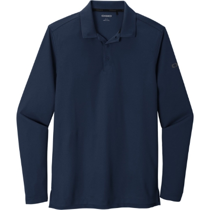 Custom OGIO Caliber2.0 Long Sleeve Navy Blue