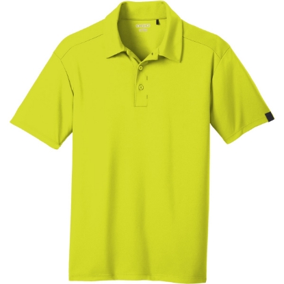 Custom OGIO Framework Polo. Nitro Yellow