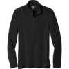 Custom OGIO Limit 1/4-Zip. Blacktop Black