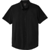 Custom OGIO Gravitate Full-Button Polo. Blacktop