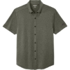 Custom OGIO Gravitate Full-Button Polo. Drive Green He
