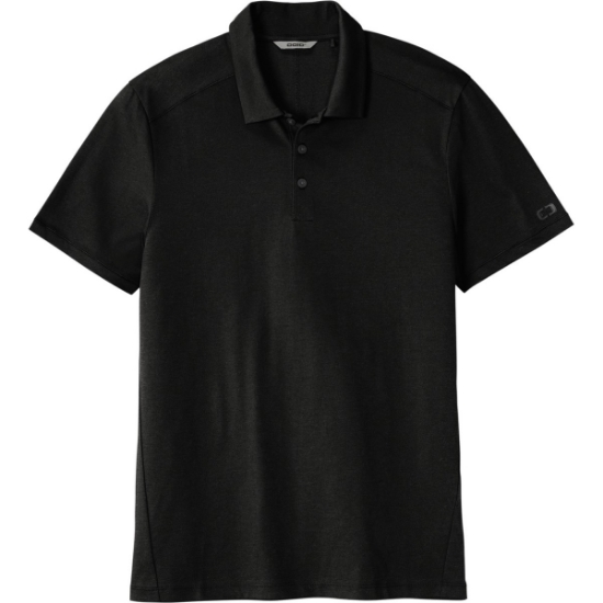 Custom OGIO Code Stretch Polo. Blacktop