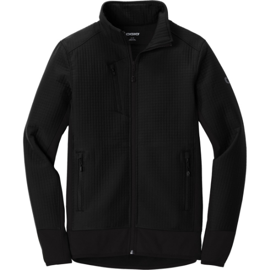 Custom OGIO Trax Jacket. Blacktop
