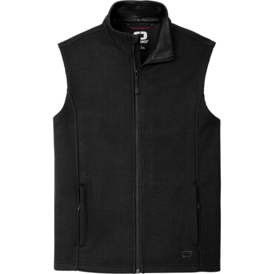 Custom OGIO Grit Fleece Vest Blacktop
