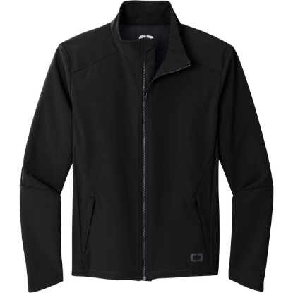 Custom OGIO Commuter Full-Zip Soft Shell Blacktop