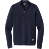 Custom OGIO Luuma 1/2-Zip Fleece. River Blue Nvy