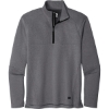 Custom OGIO Transition 1/4-Zip. Blacktop Heather