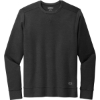 Custom OGIO Luuma Flex Long Sleeve Crew Tarmac Gray Heather