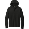 Custom OGIO Luuma Flex Hooded Henley Blacktop
