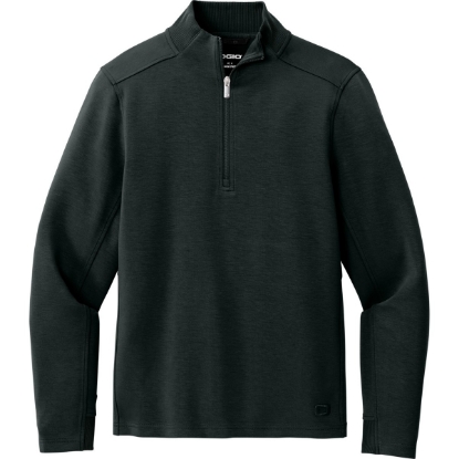Custom OGIO Transcend 1/4-Zip Blacktop