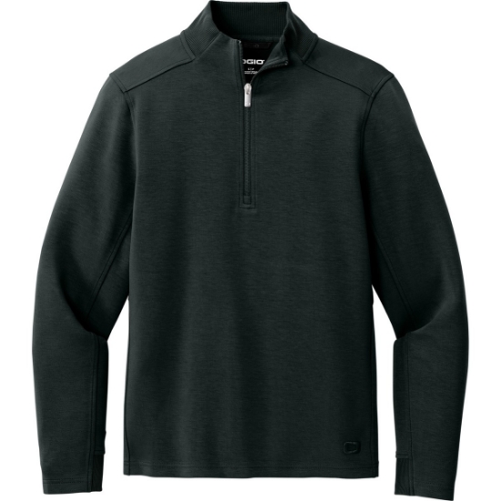 Custom OGIO Transcend 1/4-Zip Blacktop