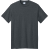 Custom Port & Co Core Blend Recycled Tee Dark Heather Gray