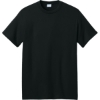 Custom Port & Co Core Blend Recycled Tee Jet Black