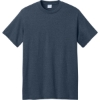 Custom Port & Co Core Blend Recycled Tee Navy Blue Heather