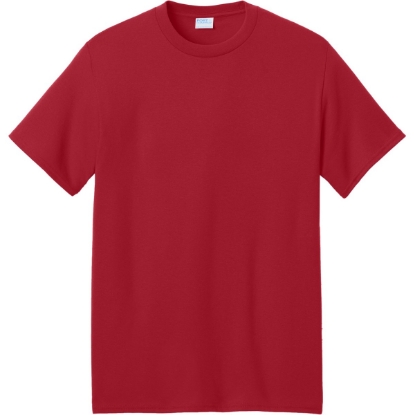 Custom Port & Co Core Blend Recycled Tee Red