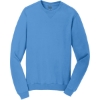 Custom Port & Co Beach Wash Garment-Dyed Crewneck Sweatshirt Blue Moon