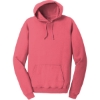 Custom Port & Co Beach Wash Garment-Dyed Pullover Hooded Sweatshirt. Fruit Punch Pink
