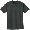 Custom Port & Co Beach Wash Garment-Dyed Tee. Coal Gray