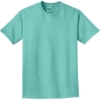 Custom Port & Co Beach Wash Garment-Dyed Tee. Cool Mint Green