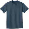 Custom Port & Co Beach Wash Garment-Dyed Tee. Denim Blue