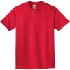 Custom Port & Co Beach Wash Garment-Dyed Tee. Red