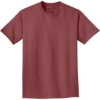 Custom Port & Co Beach Wash Garment-Dyed Tee. Red Rock