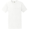 Custom Port & Co Beach Wash Garment-Dyed Pocket Tee. White
