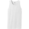 Custom Port & Co Beach Wash Garment-Dyed Tank. White