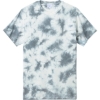 Custom Port & Co Crystal Tie-Dye Tee Grey
