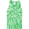 Custom Port & Co Tie-Dye Tank Top. Kelly
