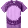 Custom Port & Co Window Tie-Dye Tee. Purple