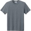 Custom Port & Co Tri-Blend Tee. Graphite Heather Gray