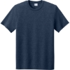 Custom Port & Co Tri-Blend Tee. Team Navy Blue Heather