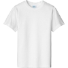 Custom Port & Co Youth Tri-Blend Tee White