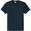 Custom Port & Co CVC Tee Deep Navy Blue