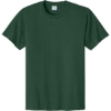 Custom Port & Co CVC Tee Forest Green