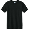 Custom Port & Co Youth CVC Tee Black