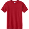 Custom Port & Co Youth CVC Tee Red