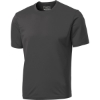 Custom Port & Co Performance Tee. Charcoal Gray