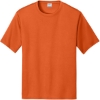 Custom Port & Co Performance Tee. Deep Orange