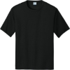 Custom Port & Co Performance Tee. Jet Black