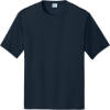 Custom Port & Co Performance Tee. True Navy Blue