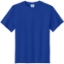 Custom Port & Co Youth Performance Tee. True Royal Blue