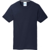Custom Port & Co Performance Blend Tee. Deep Navy Blue
