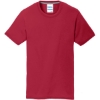 Custom Port & Co Performance Blend Tee. Red