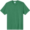 Custom Port & Co Heather Performance Tee Kelly Green Heather