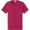 Custom Port & Co Easy Cotton Tee Flush Pink