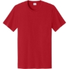 Custom Port & Co Easy Cotton Tee Red