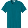 Custom Port & Co Easy Cotton Tee Teal